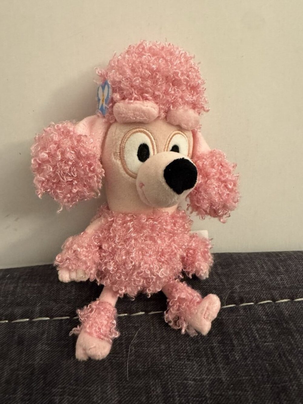 Coco Pink Poodle Soft Toy Plush Bluey & Friends Stuffed Animal 7” PD5